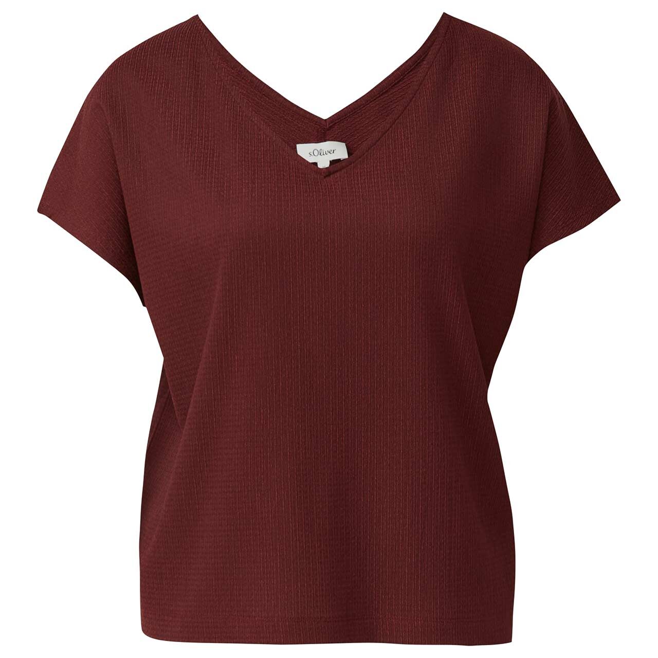s.Oliver Damen T-Shirt pomegranate