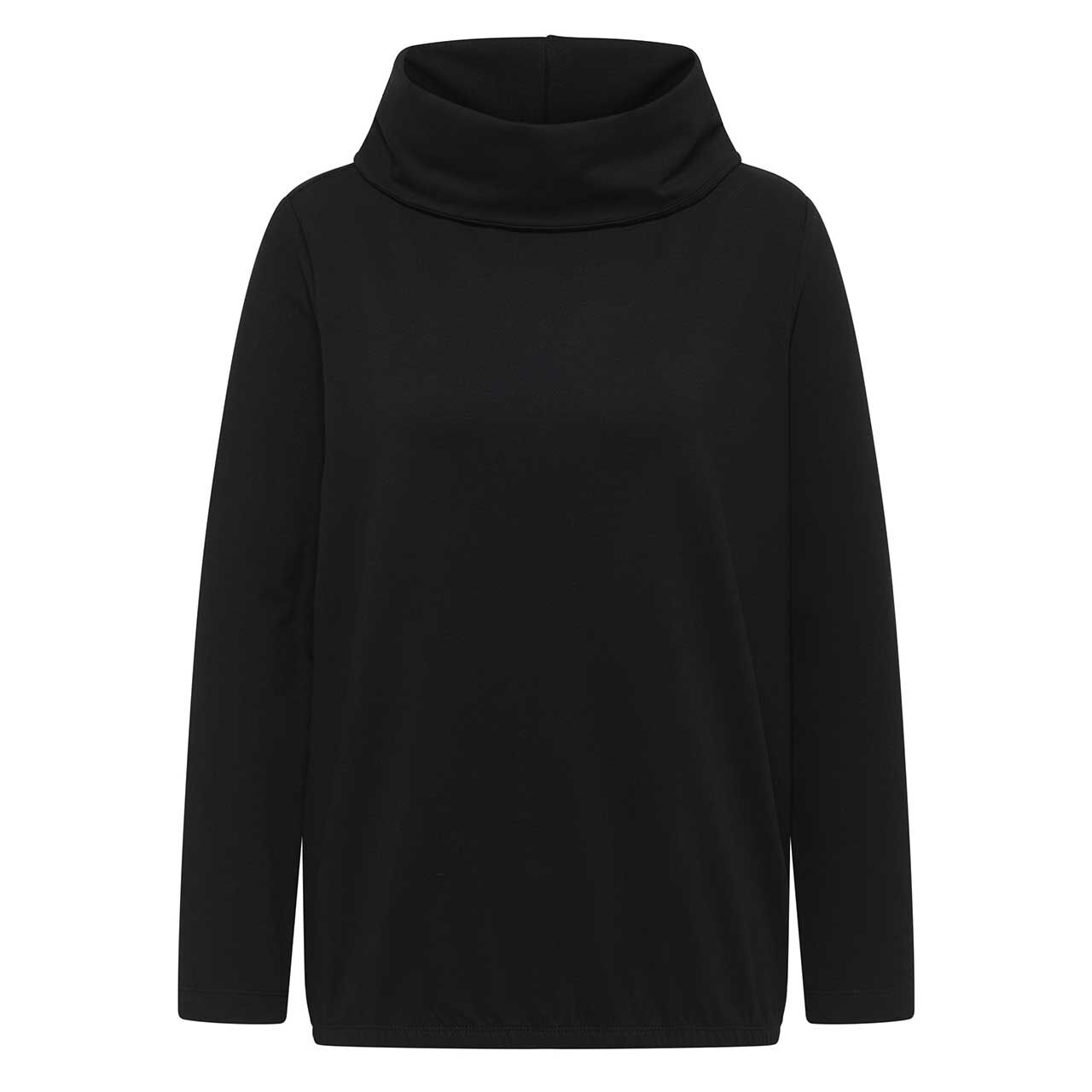 Cecil Damen Pullover Big Collar black