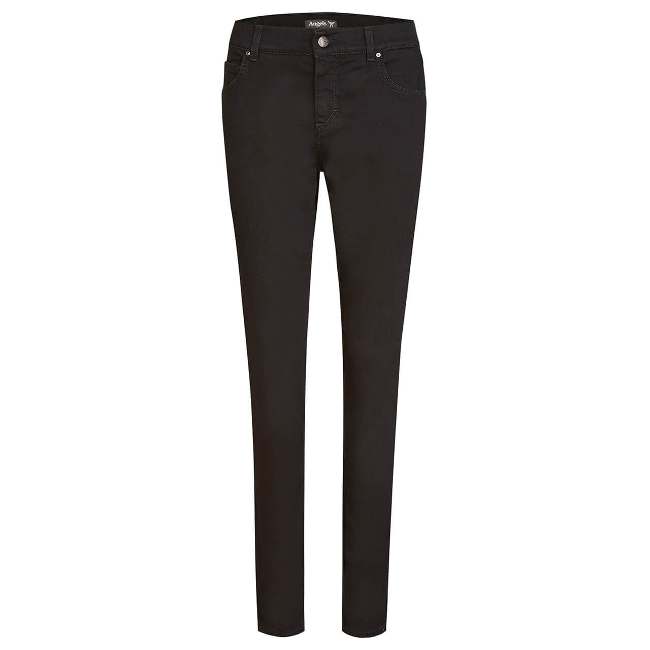 angels-jeans-skinny-black Damenjeans Skinny von Angels in Schwarz, Vorderansicht