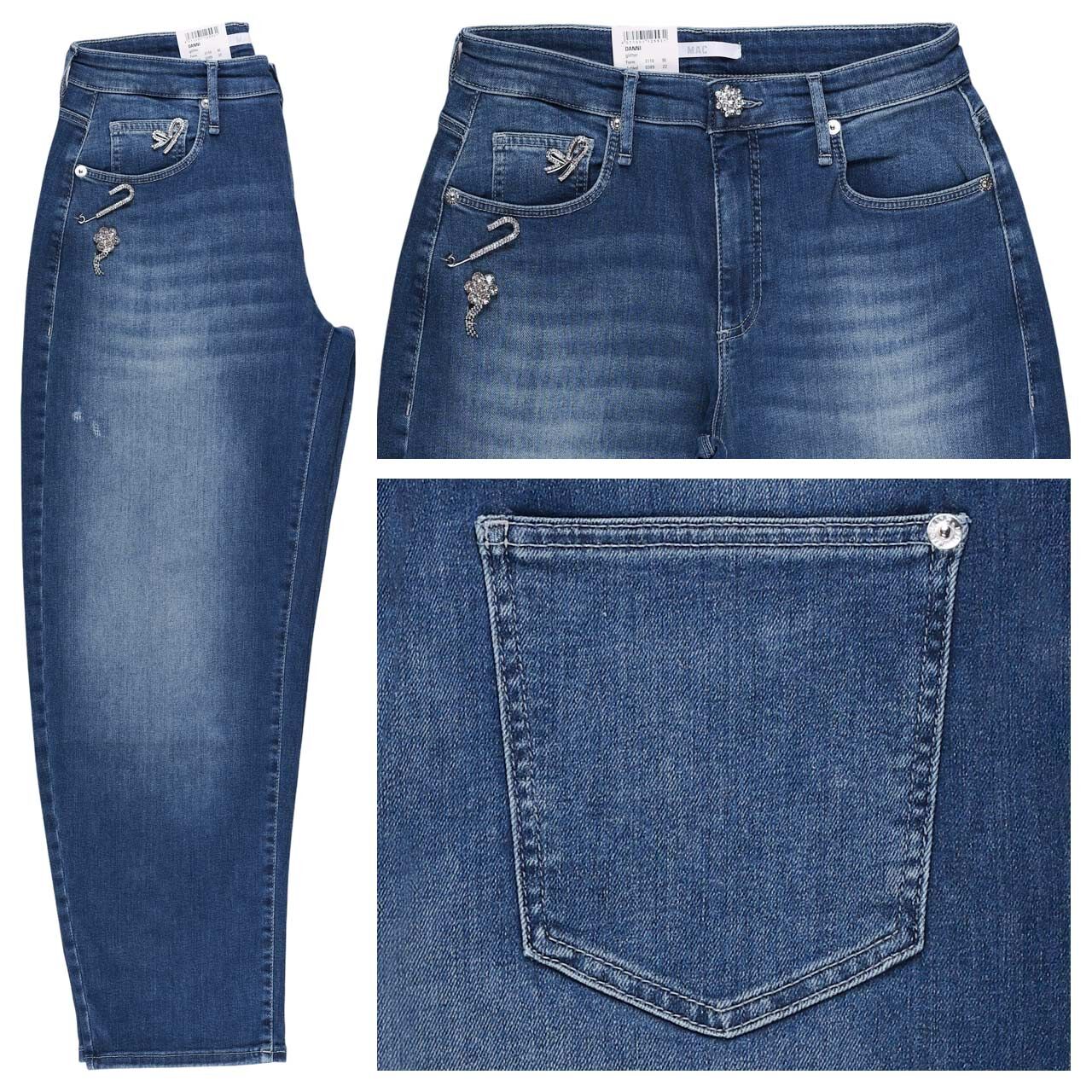 MAC Danni Ankle Jeans vintage indigo used