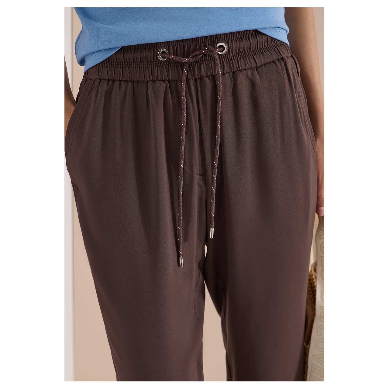 Cecil Chelsea Ankle Hose solid brown cacao
