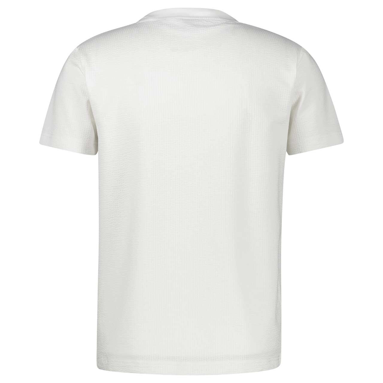 Herren T-Shirt von Lerros in Cremeweiß, Rückansicht