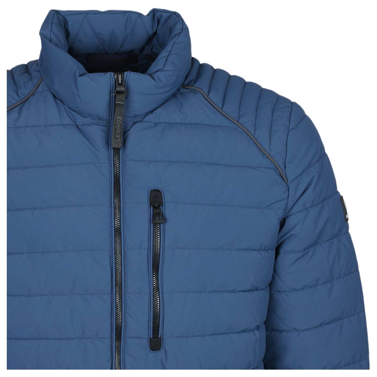 Herren Jacke Blouson von Lerros in Blau, detaillierte Vorderansicht