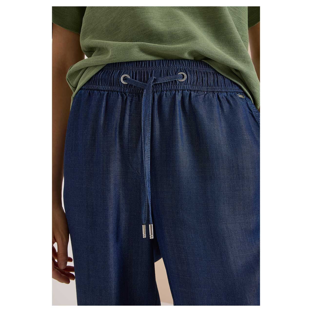 Cecil Neele Tencel™ Ankle Hose dark blue wash