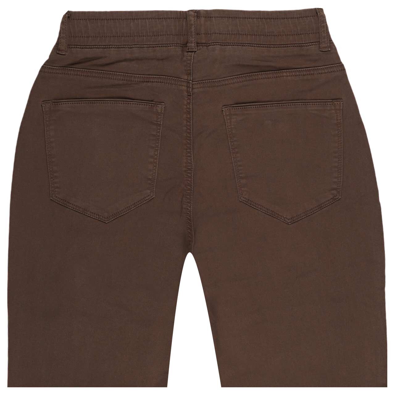 Damenhose Tessy Jogpants Ankle von Red Button in Braun, Rückansicht