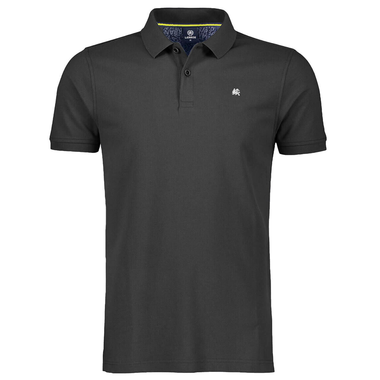 Lerros Herren Piqué Poloshirt black Lerros Herren Piqué Poloshirt black