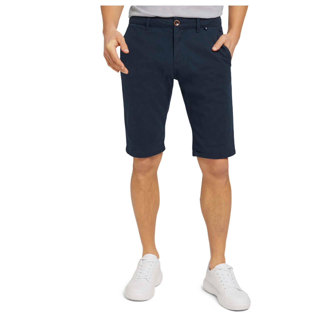 tomtailor-chinoshorts-darkblue-10302-vorn1 Tom Tailor Josh Bermuda für Herren in Dunkelblau, FarbNr.: 10302