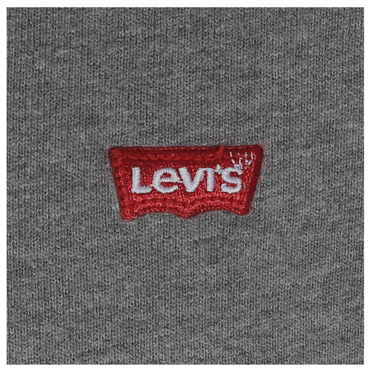 Levis Logo Sweatshirt für Herren in Grau, FarbNr.: 0002