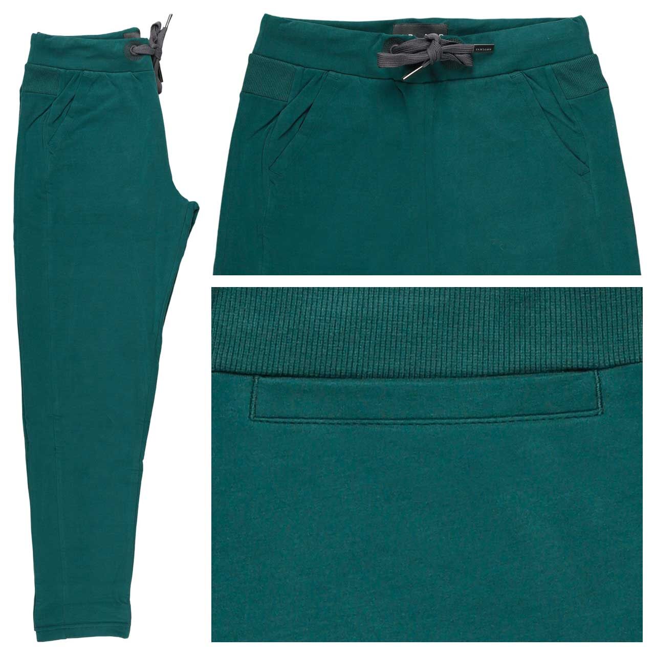 Elbsand Brinja Jogpants Baumwollhose dark ivy