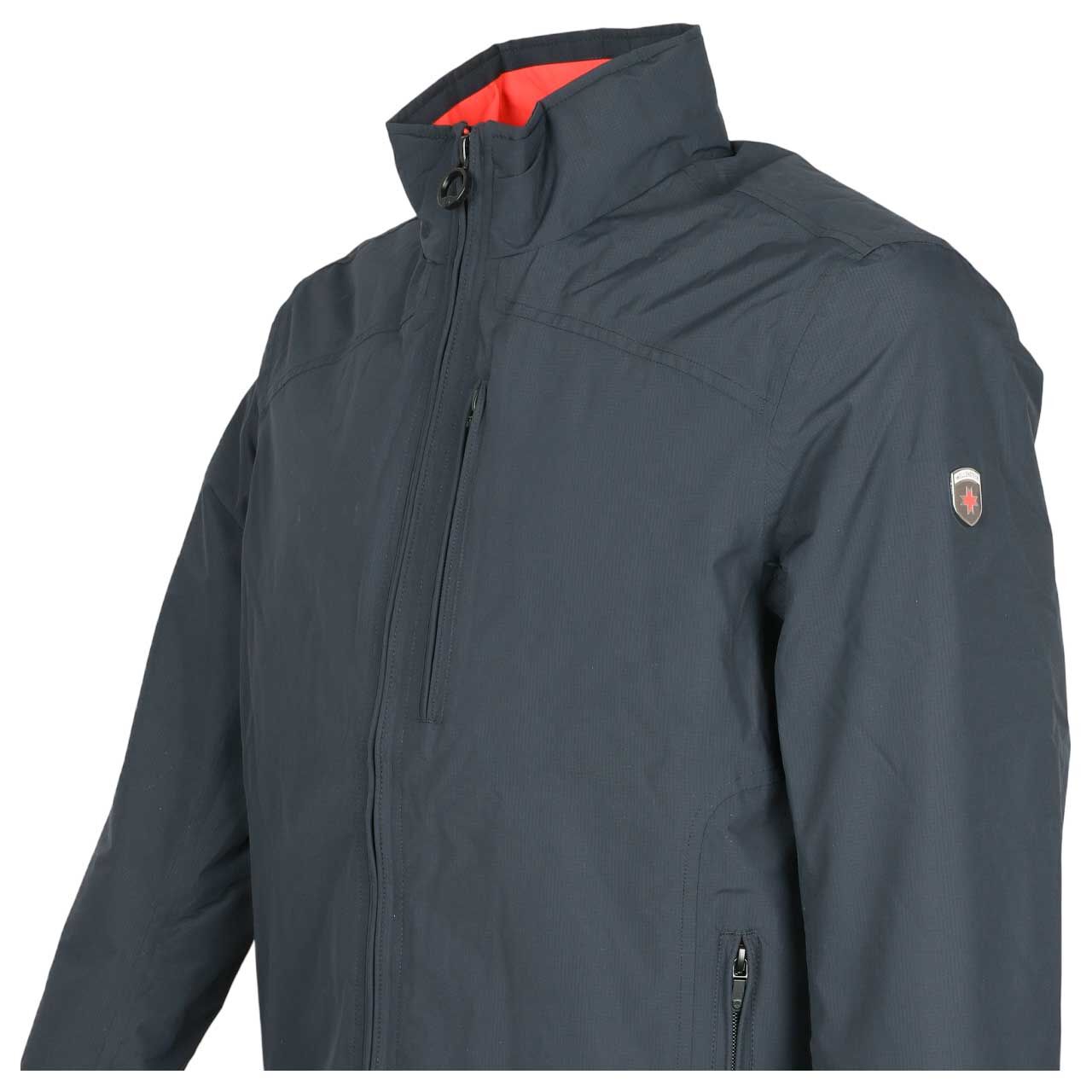 Herren Jacke Bayshore Men von Wellensteyn in Dunkelblau, detaillierte Seitenansicht