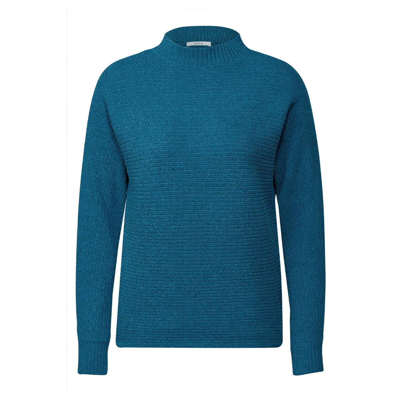 Cecil Damen Pullover Chenille Dolman celestial aqua blue