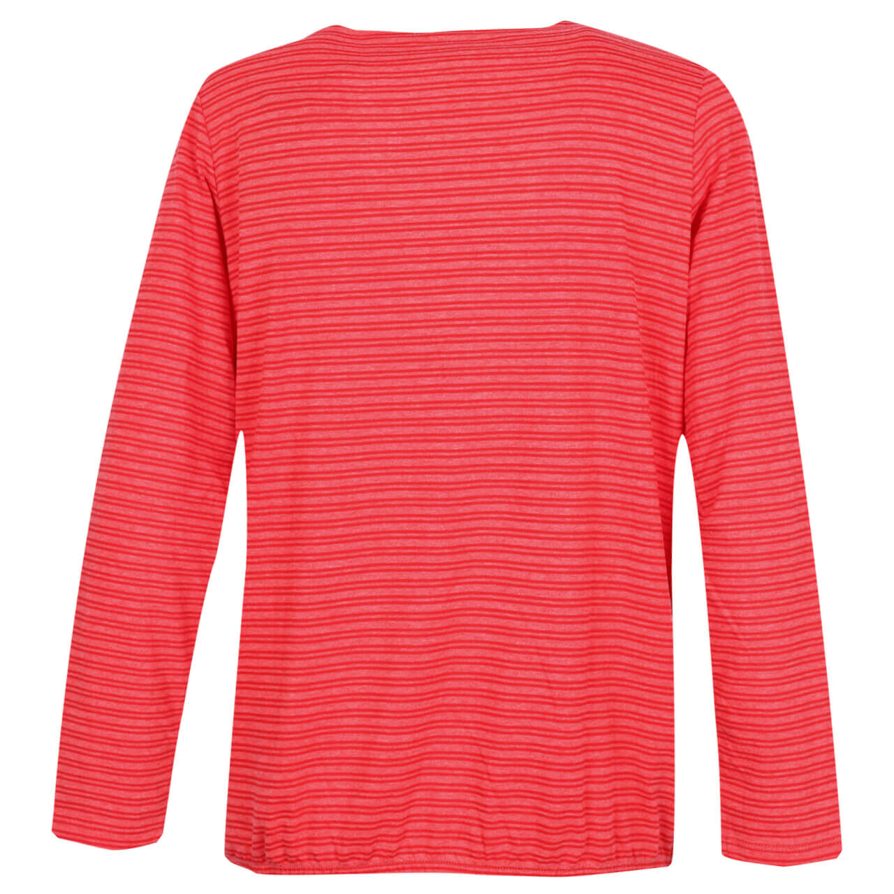 Cecil Overdye Double Stripe Langarm Shirt strong melange