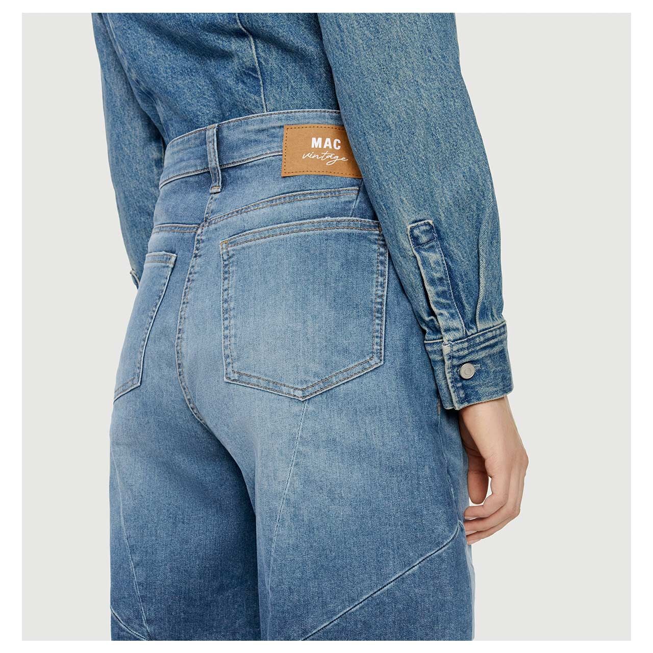 MAC Dakota Jeans fashion blue used