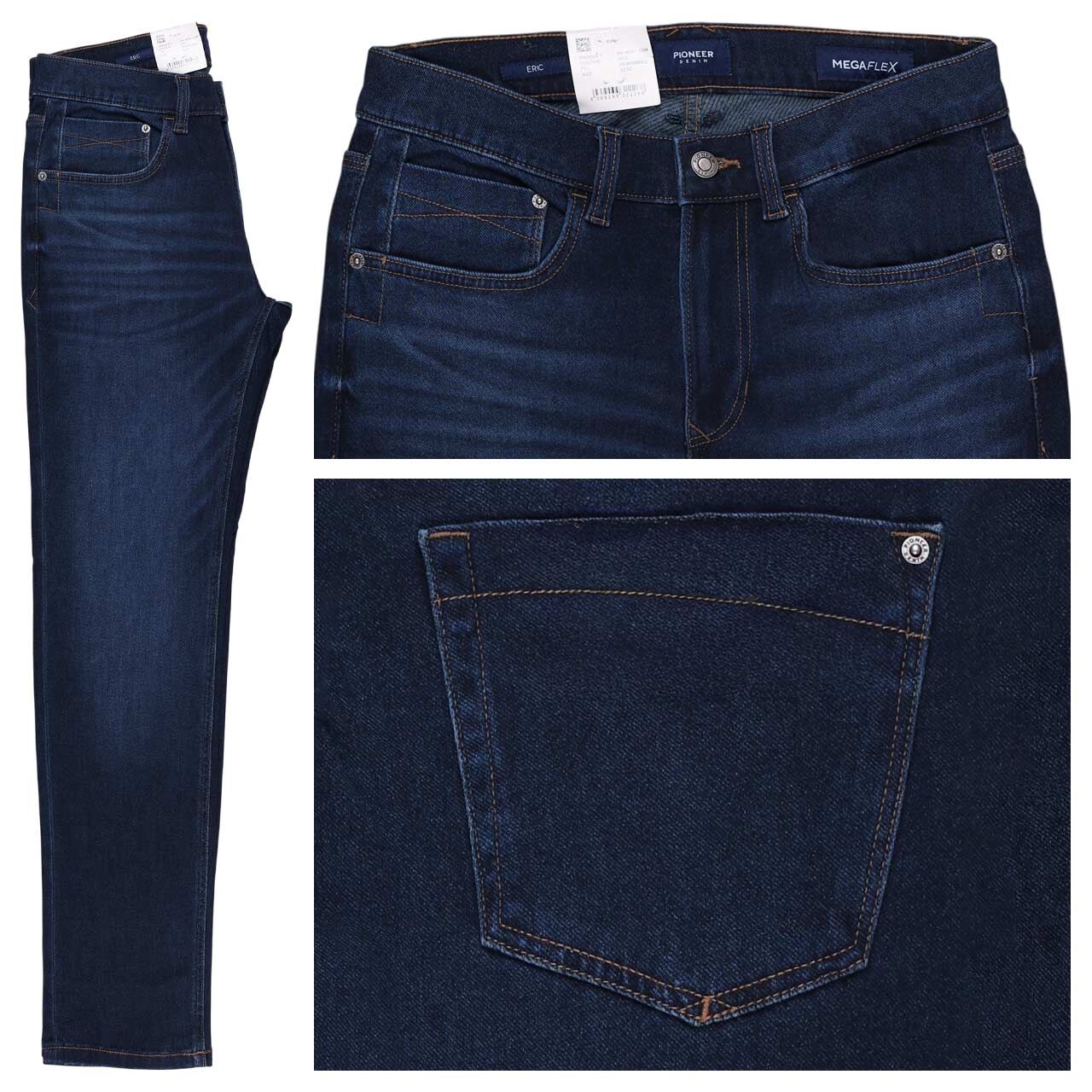 Pioneer Eric Megaflex Jeans deep dark blue used