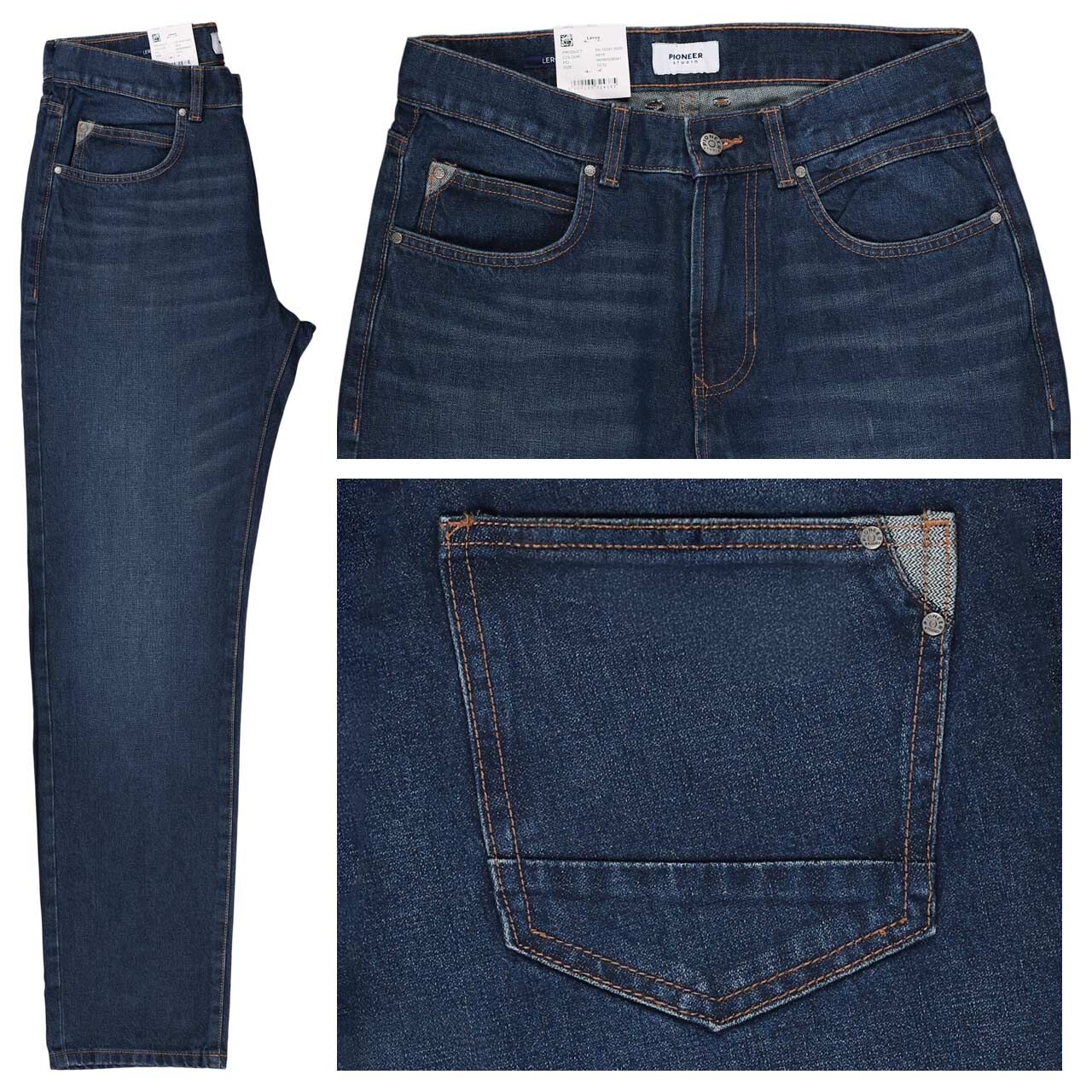 Pioneer Leroy Jeans dark blue fashion vintage