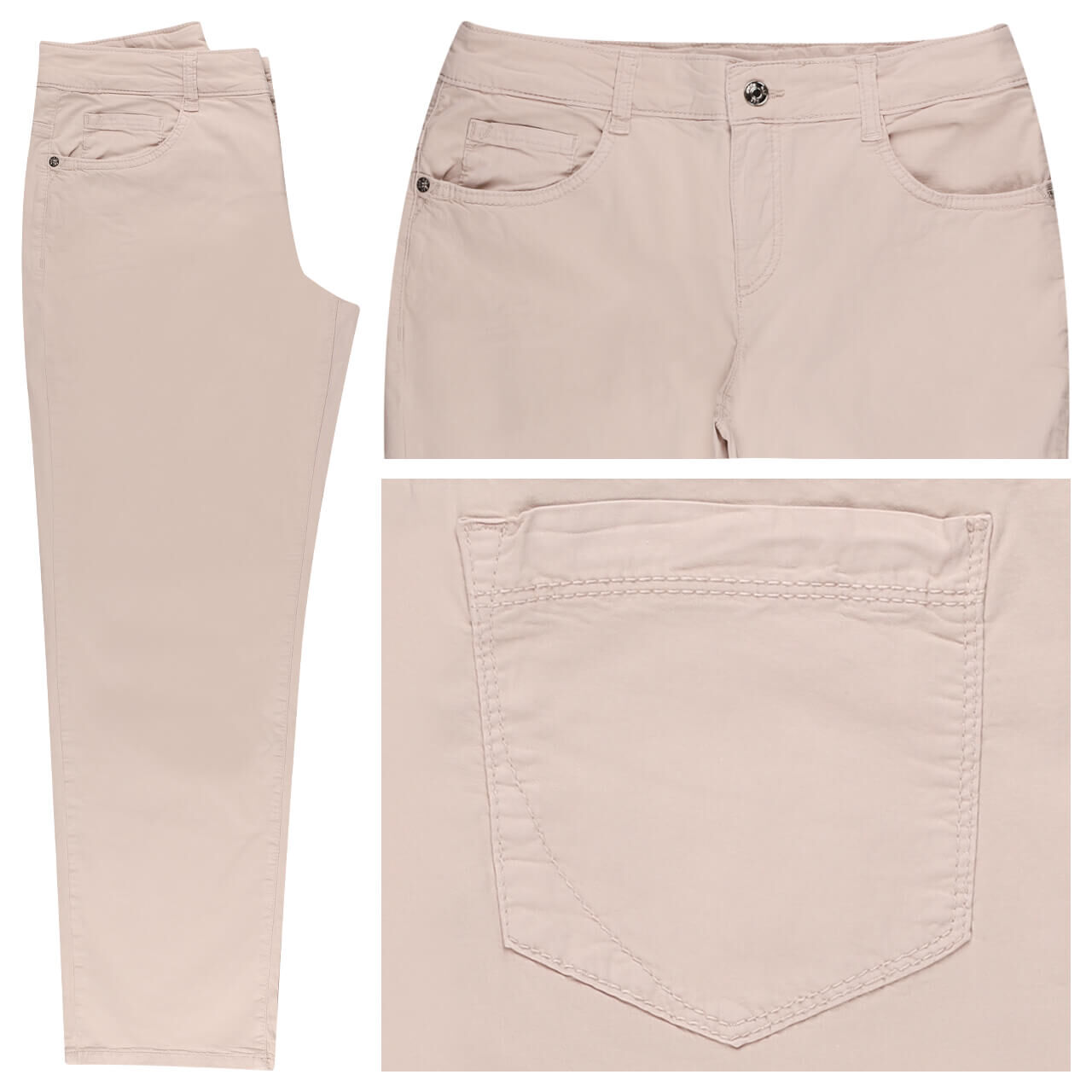 MAC Gracia Baumwollhose ivory MAC Gracia Baumwollhose ivory