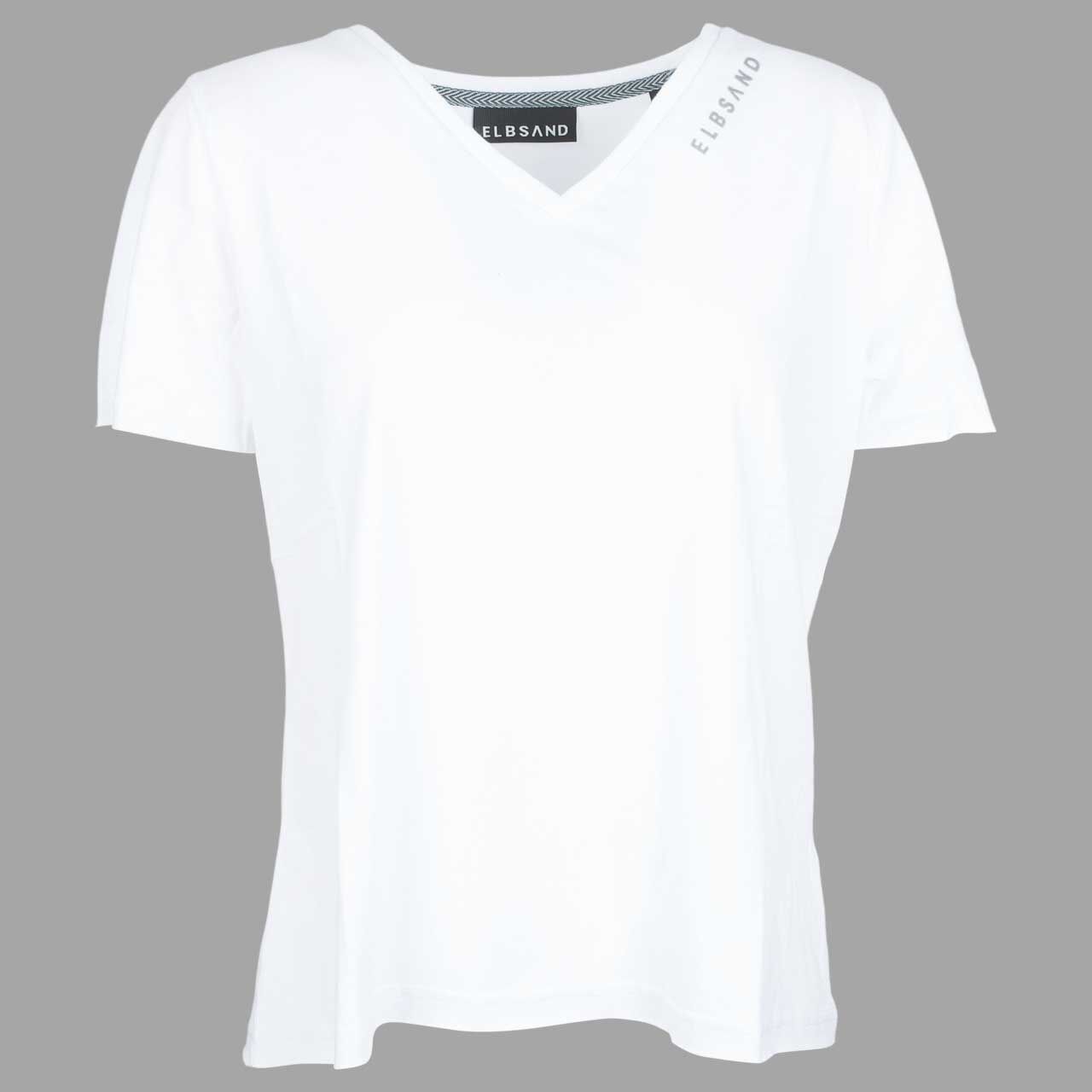 Elbsand Damen T-Shirt Talyn bright white