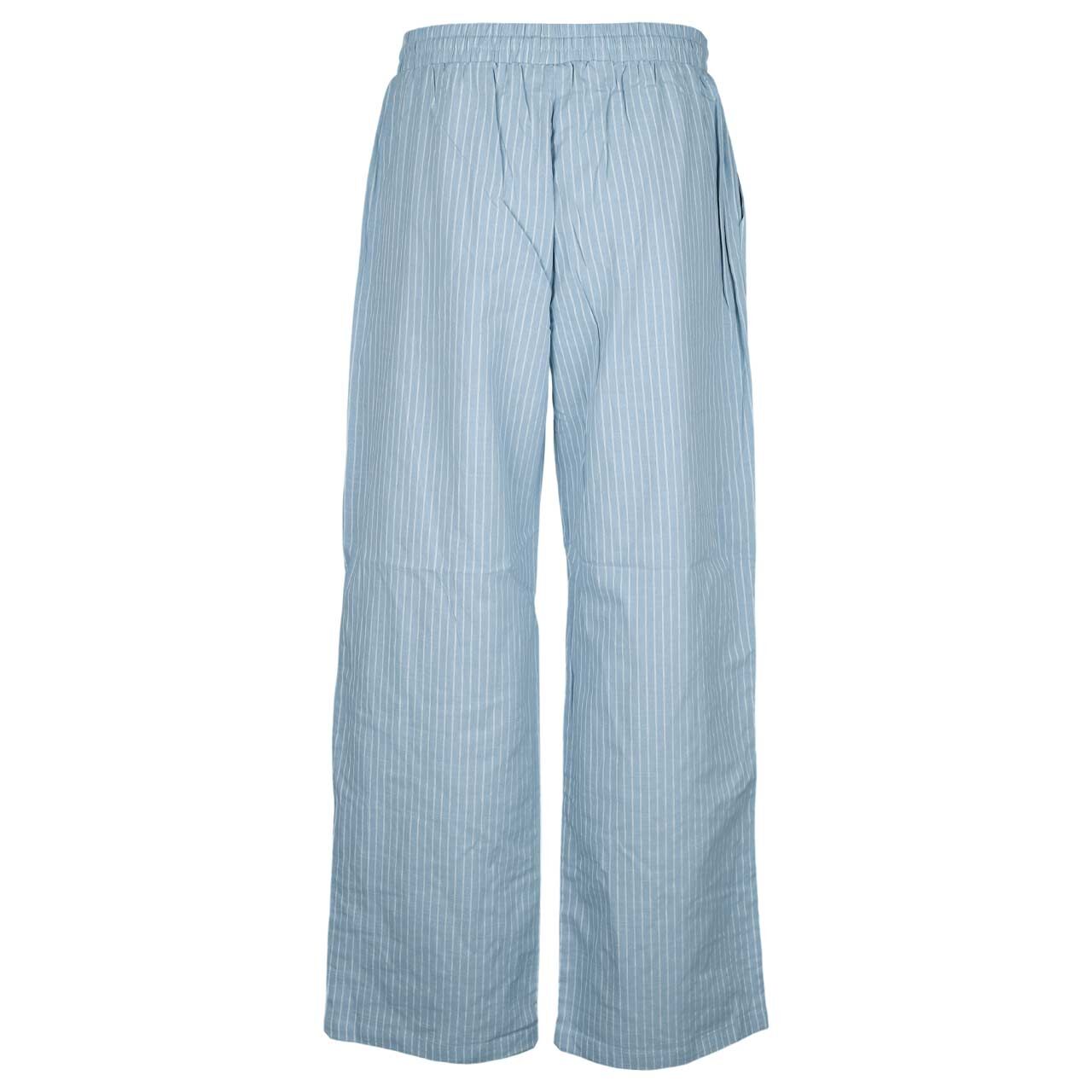 Damen Baumwollhose von 24 Colours in Blau, Rückansicht