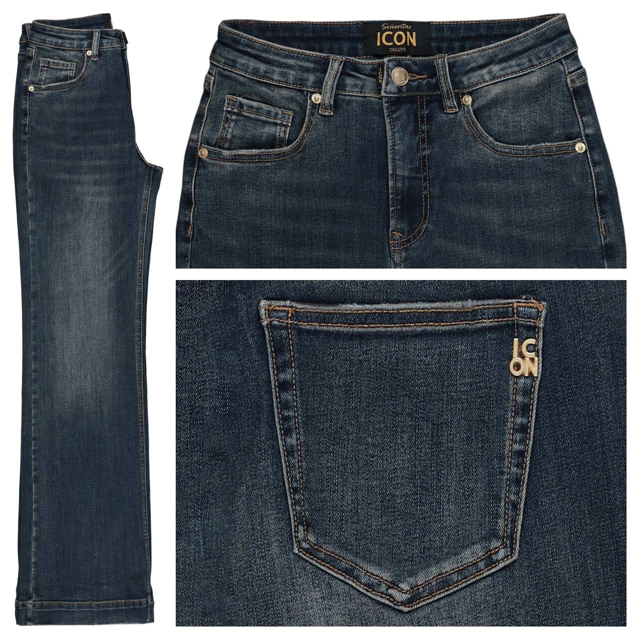 Senoritas ICON Rainbow Jeans montana wash