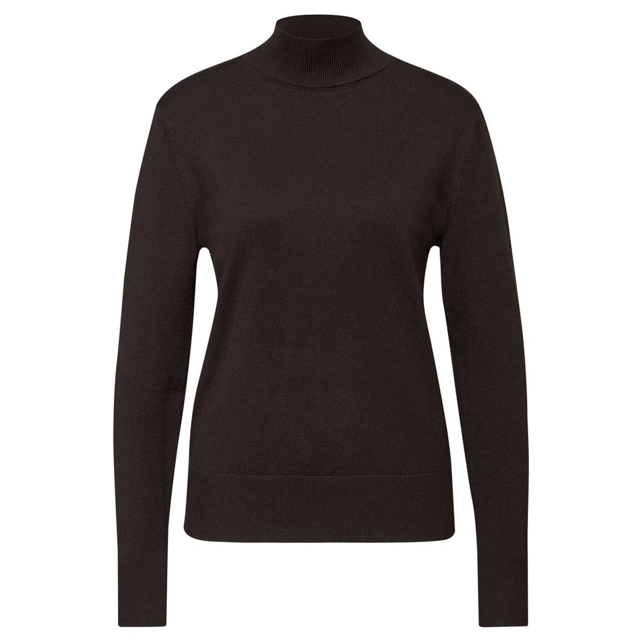 Street One Damen Rollkragen Pullover Turtle Sweater deep roast brown Street One Damen Rollkragen Pullover Turtle Sweater deep roast brown