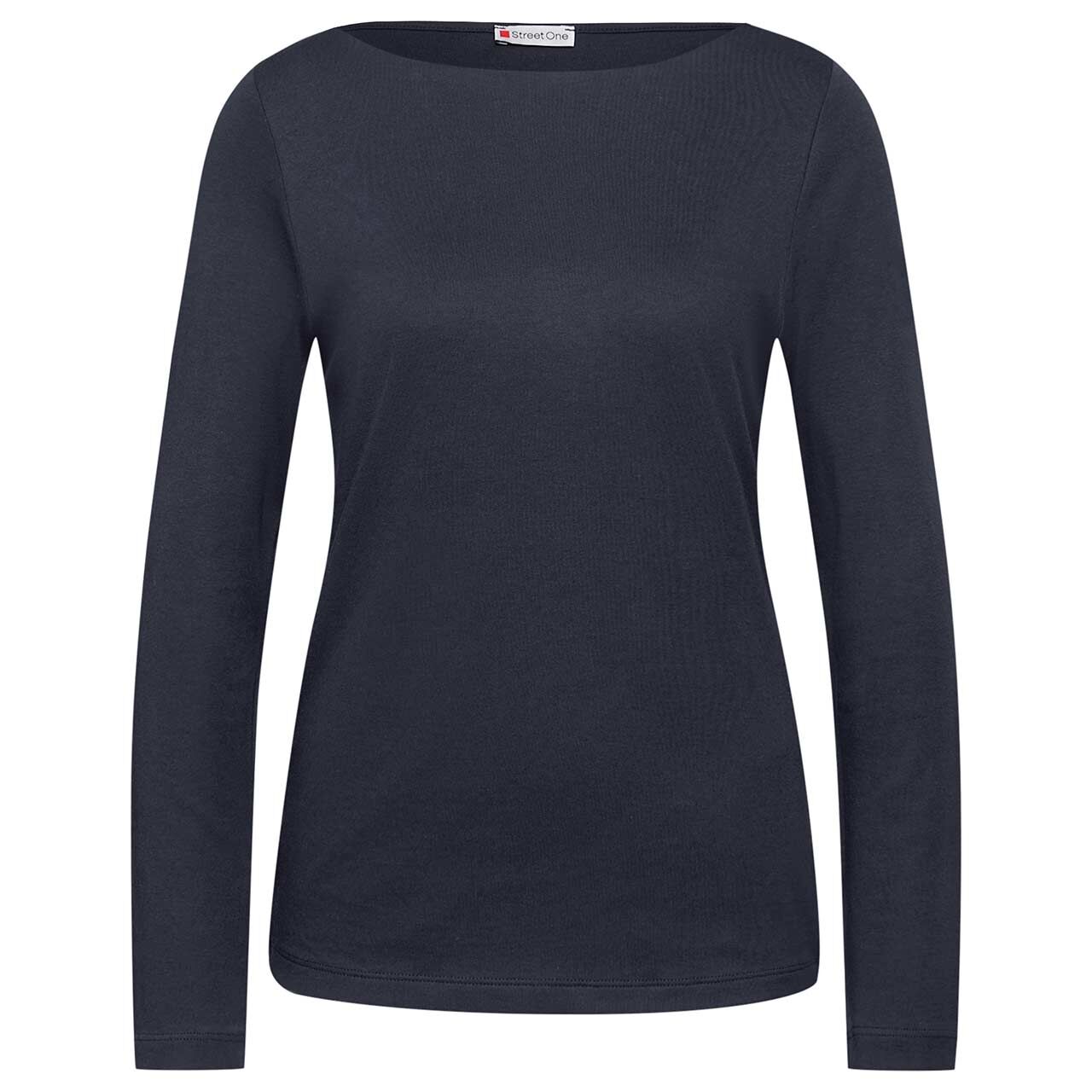 Street One Damen Langarm Shirt Lanea deep blue
