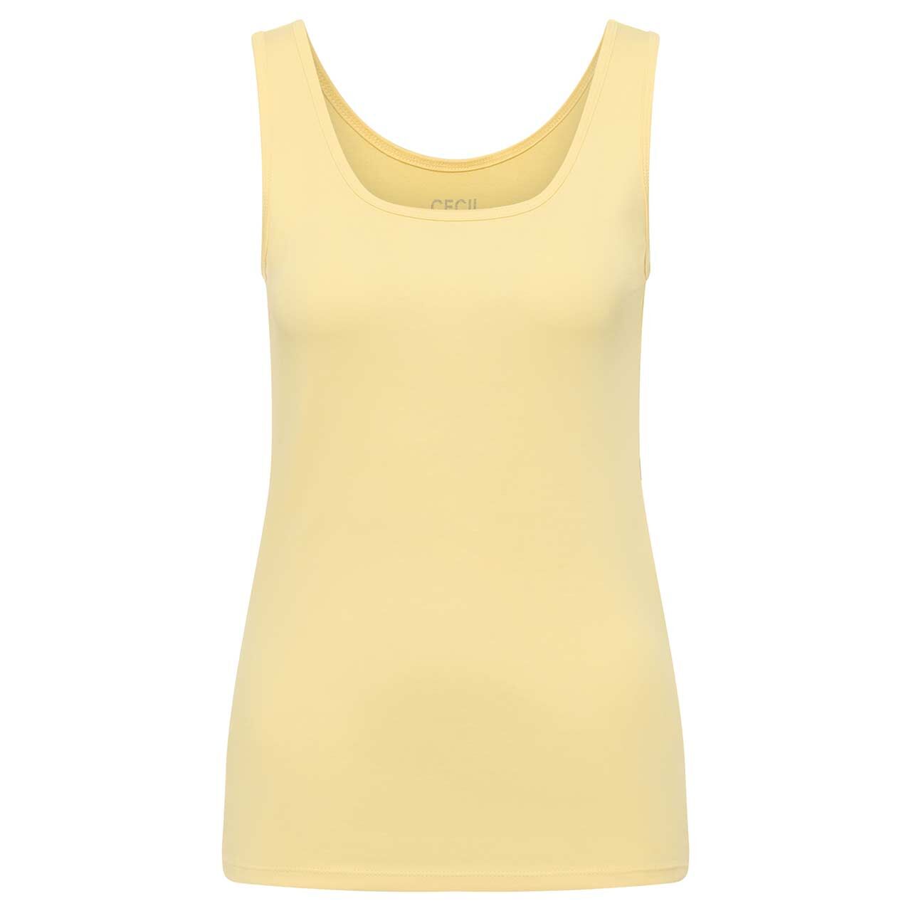 Cecil Damen Top Linda buttermilk yellow