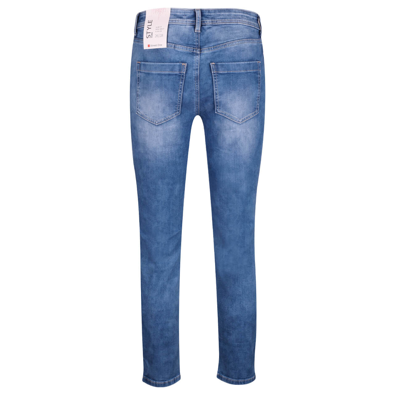 Street One York Ankle Jeans light blue washed