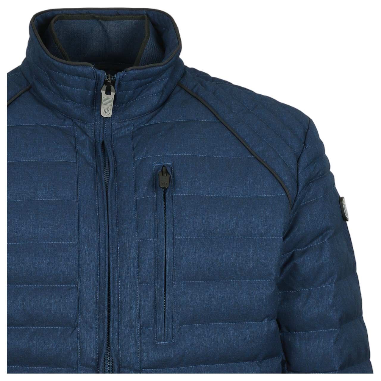 Herren Jacke Molecule/MOL Men von Wellensteyn in Blau meliert, Detailansicht vorne