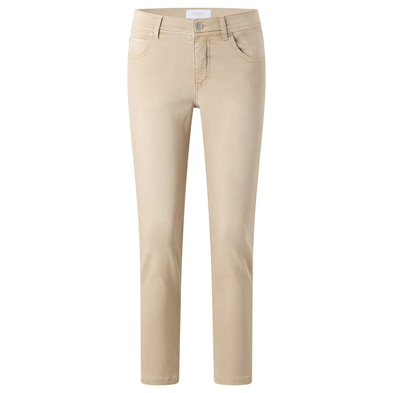Damen 7/8 Jeans Ornella von Angels in Beige, Vorderansicht