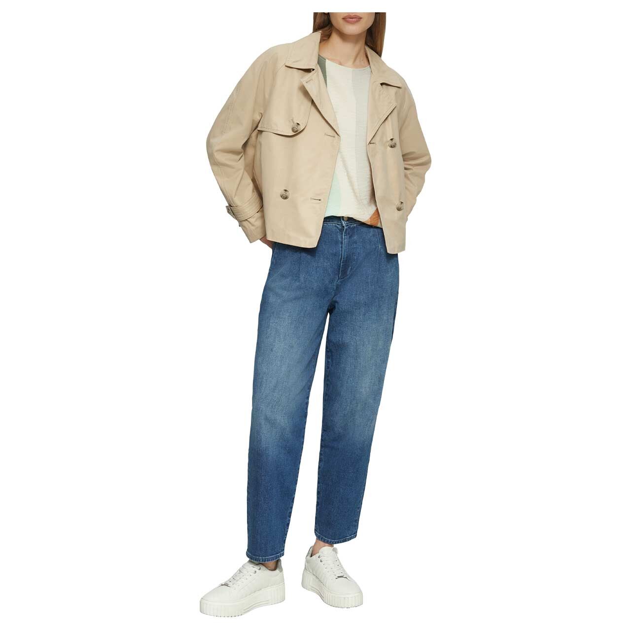 s.Oliver Damen Jacke sesame beige