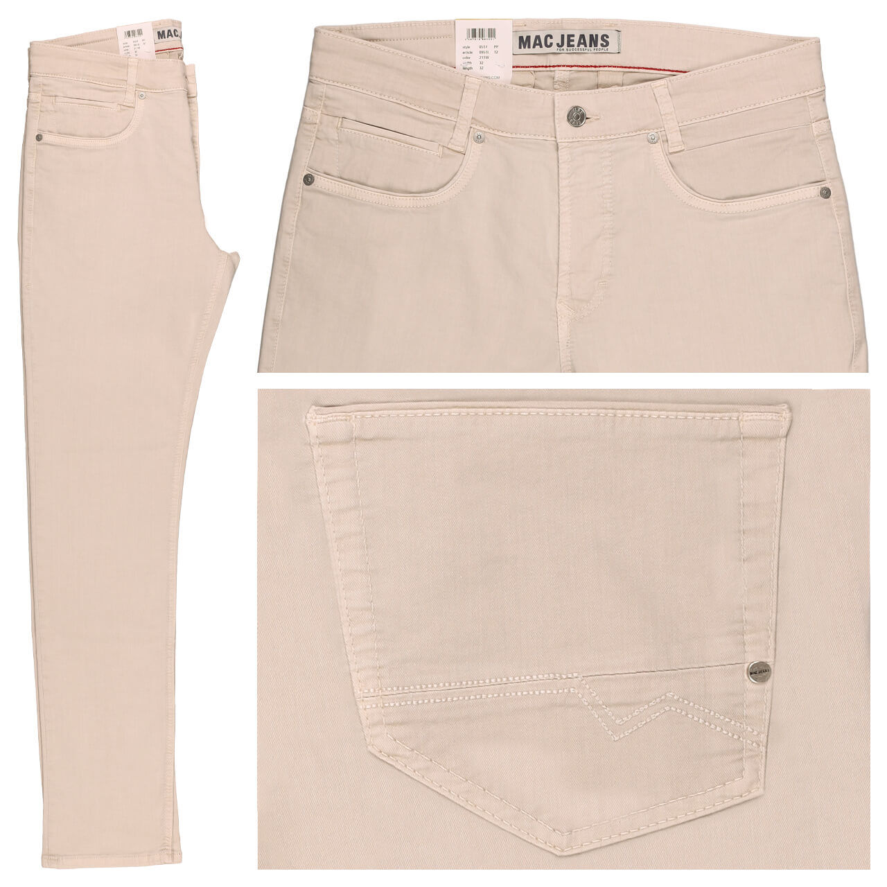 MAC Arne Pipe Jeans kitt MAC Arne Pipe Jeans kitt