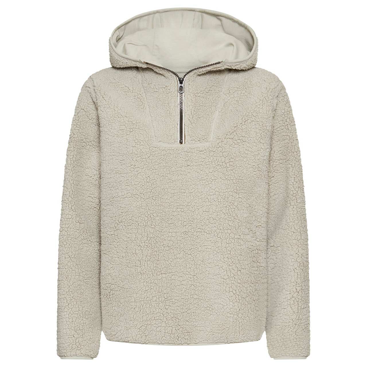Camel active Damen Hoodie Teddy Sweatshirt eucalyptus
