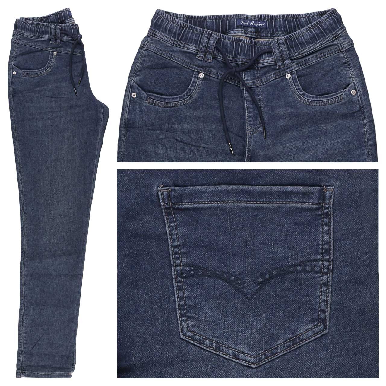 Red Button Tessy Jogpants Jeans grey blue
