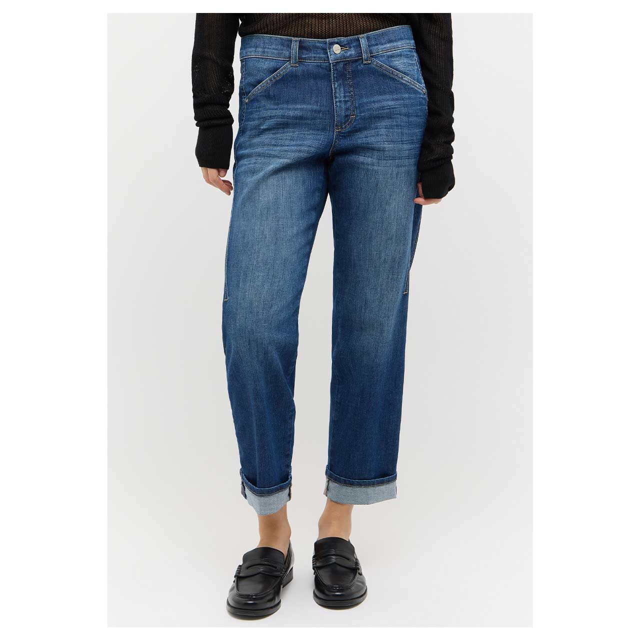 Damen 7/8 Jeans Darleen Fresh von Angels in Blau verwaschen, Modelansicht von vorn