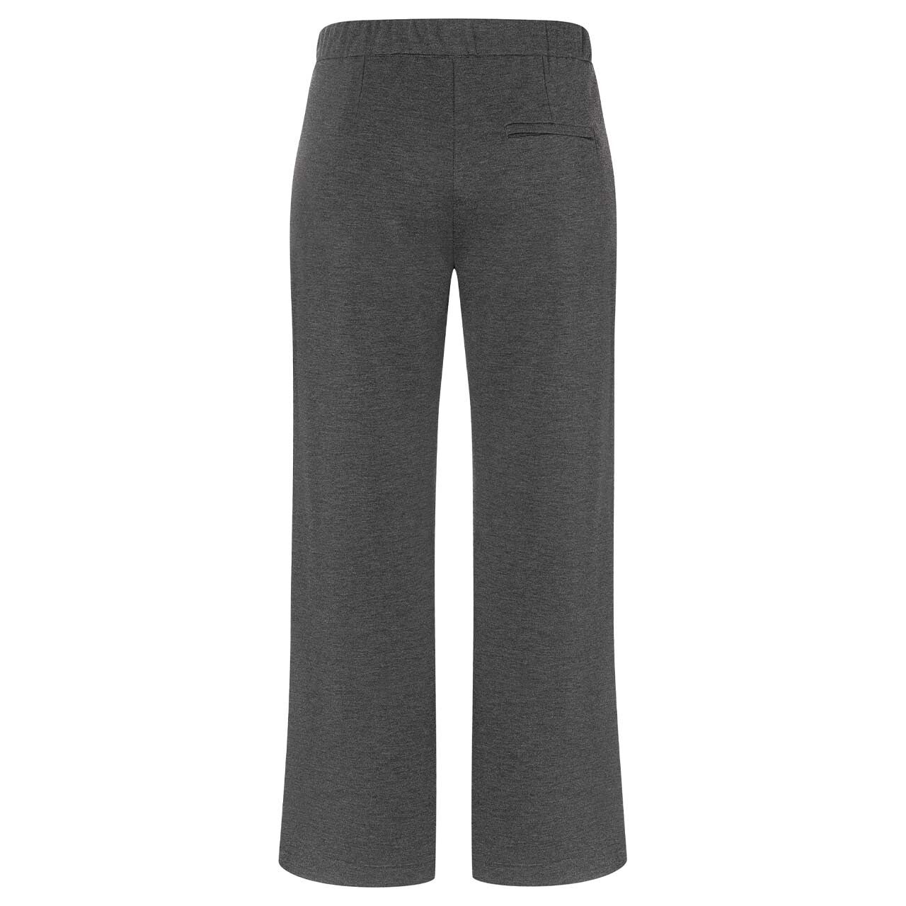 Stretch Damenhose Chiara von MAC in Dunkelgrau meliert, Rückansicht