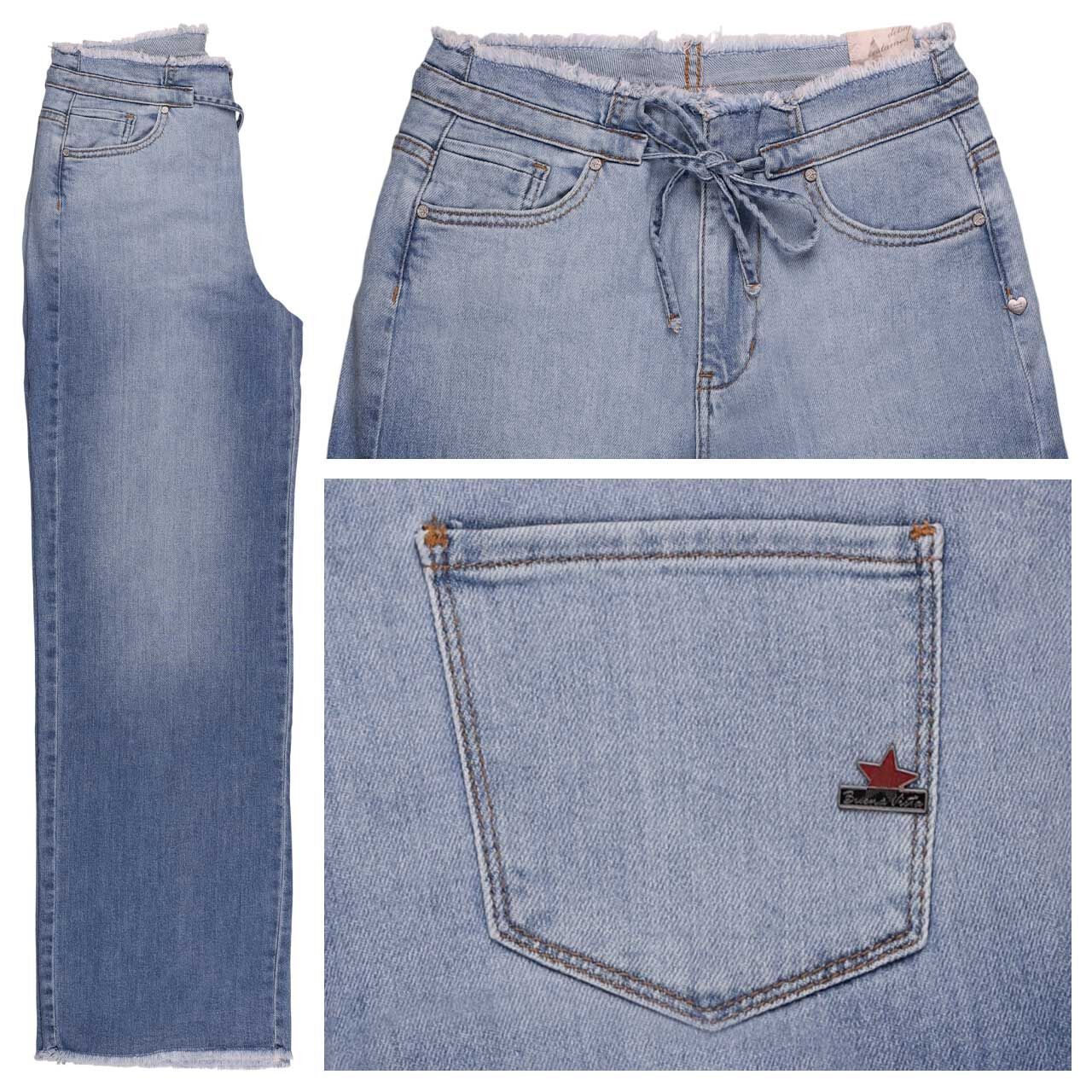 Buena Vista Summer Straight-F Stretch Denim Jeans saltwater blue