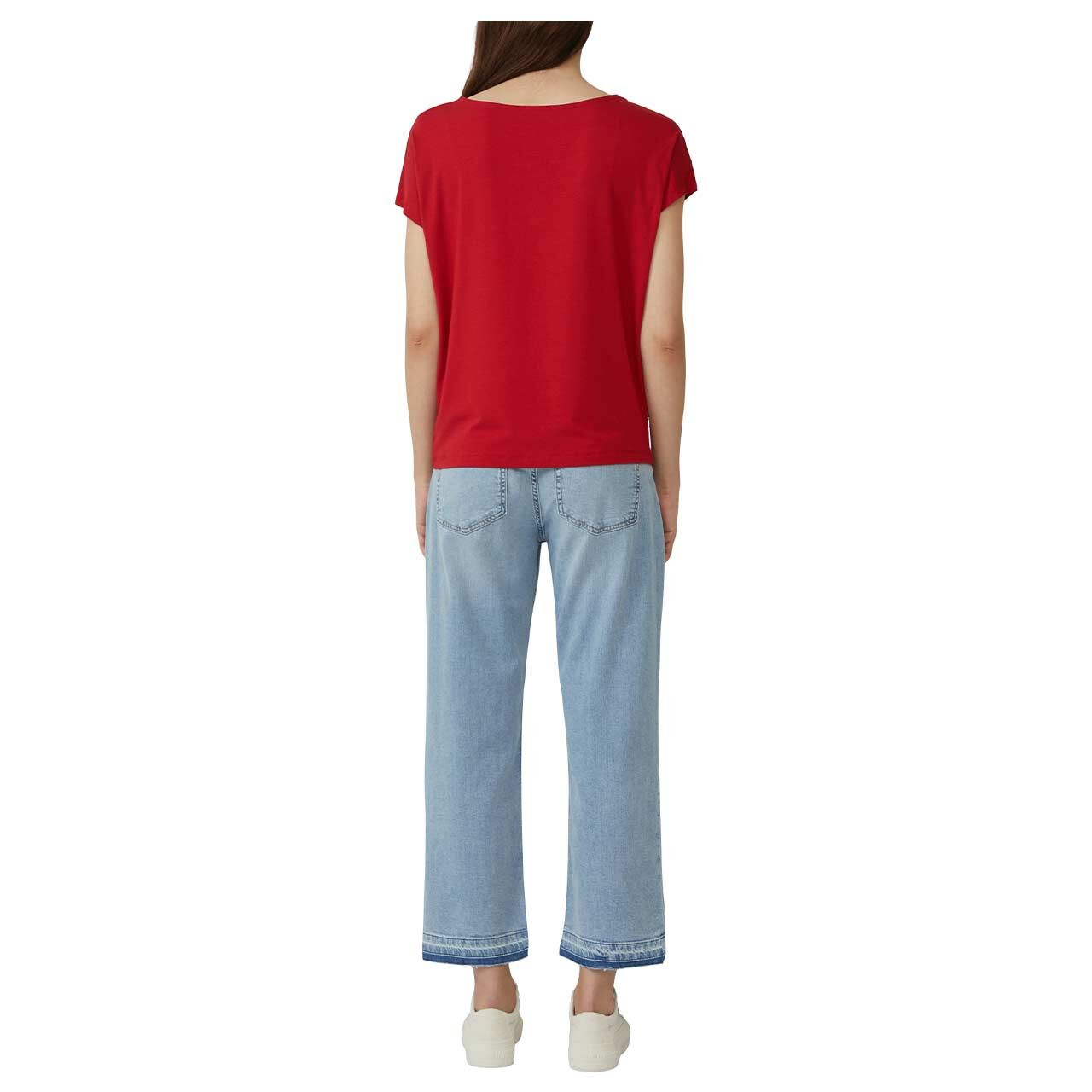 s.Oliver Damen T-Shirt classic red