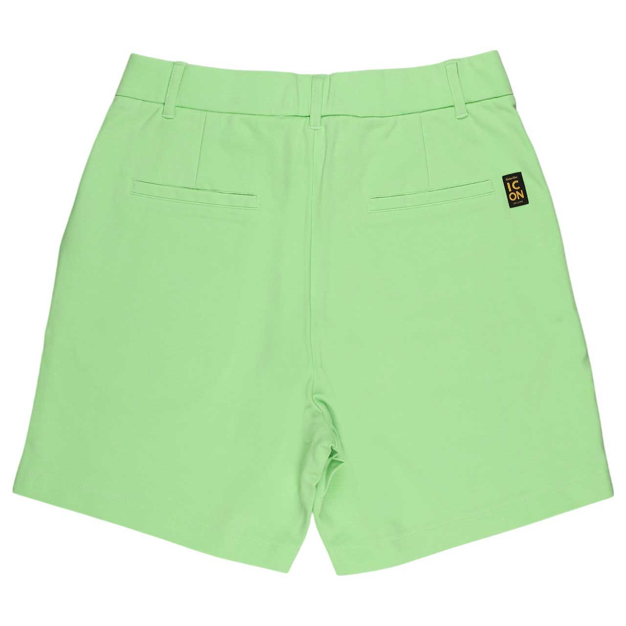 Rückansicht der Damen Shorts Daiquiri von Senoritas Icon in Neongrün