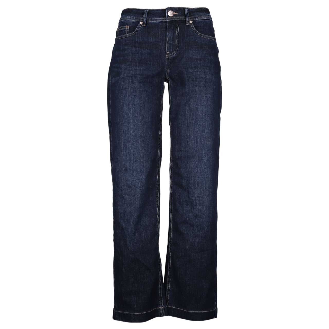 Street One Straight Leg Jeans deep indigo washed
