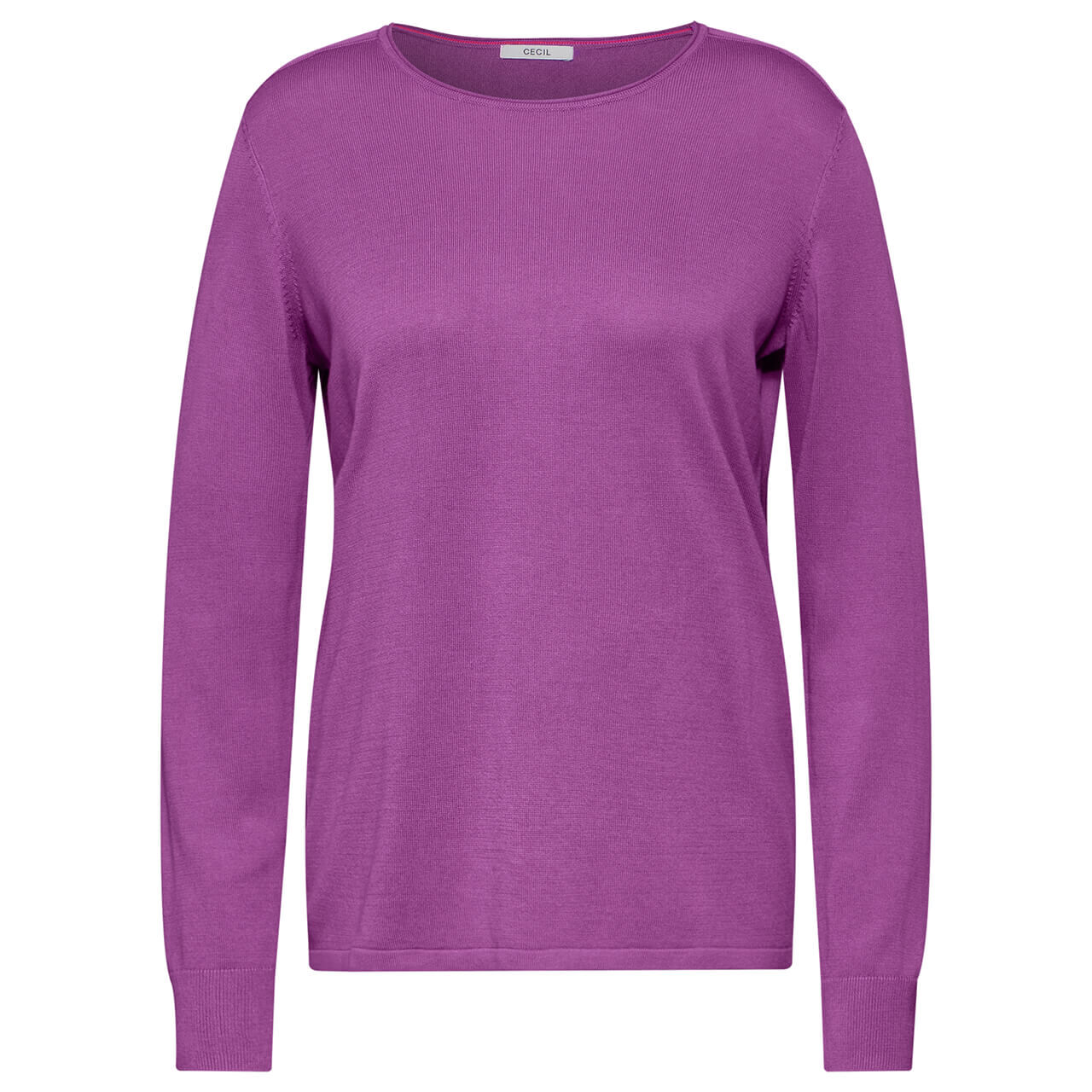 Cecil Damen Pullover Round Neck iced violet  