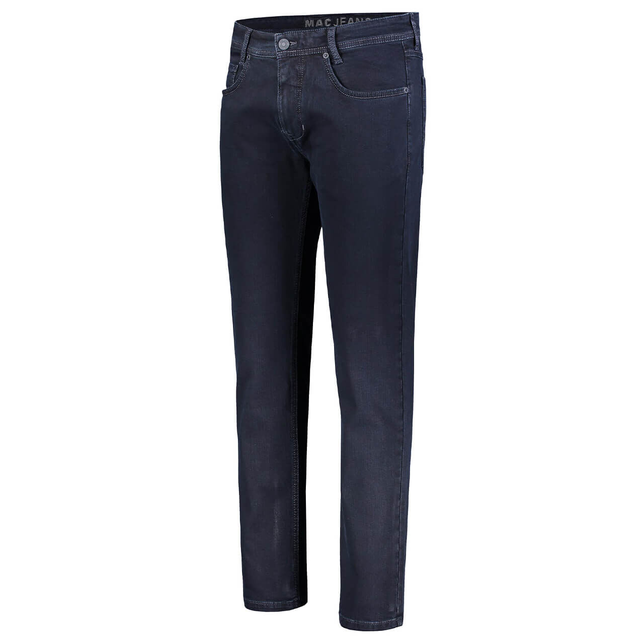 Stretch Herrenjeans Arne von MAC in Dunkelblau, Seitenansicht