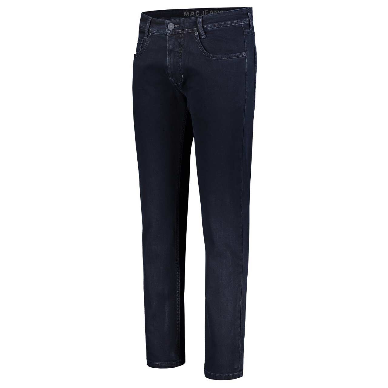 Stretch Herrenjeans Arne von MAC in Dunkelblau, Seitenansicht