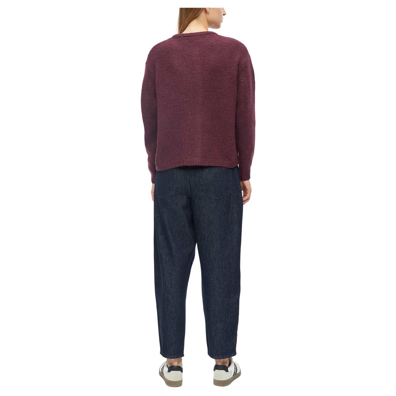 Damen Strickjacke von s.Oliver in Lila, Rückansicht am Model