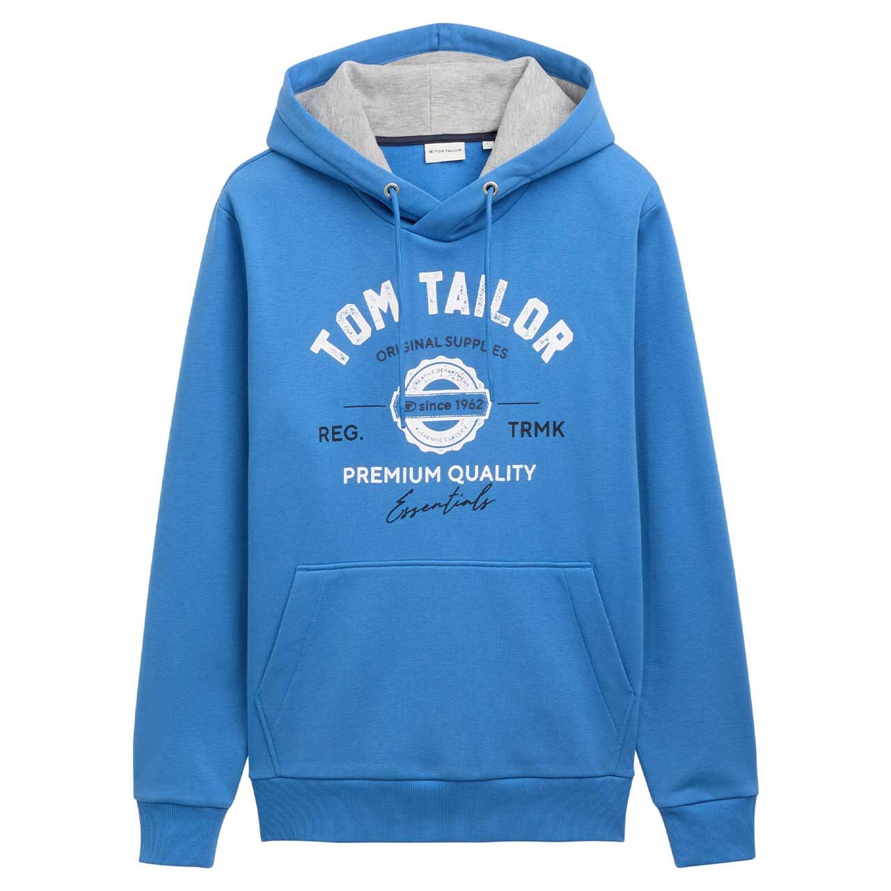 Tom Tailor Herren Hoodie Sweatshirt sapphire blue Tom Tailor Herren Hoodie Sweatshirt sapphire blue
