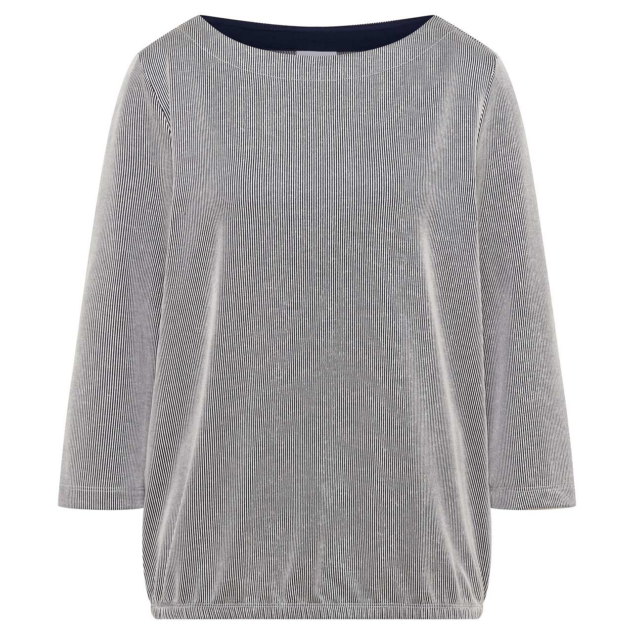 Cecil Damen 3/4 Arm Shirt Vertical Striped universal blue