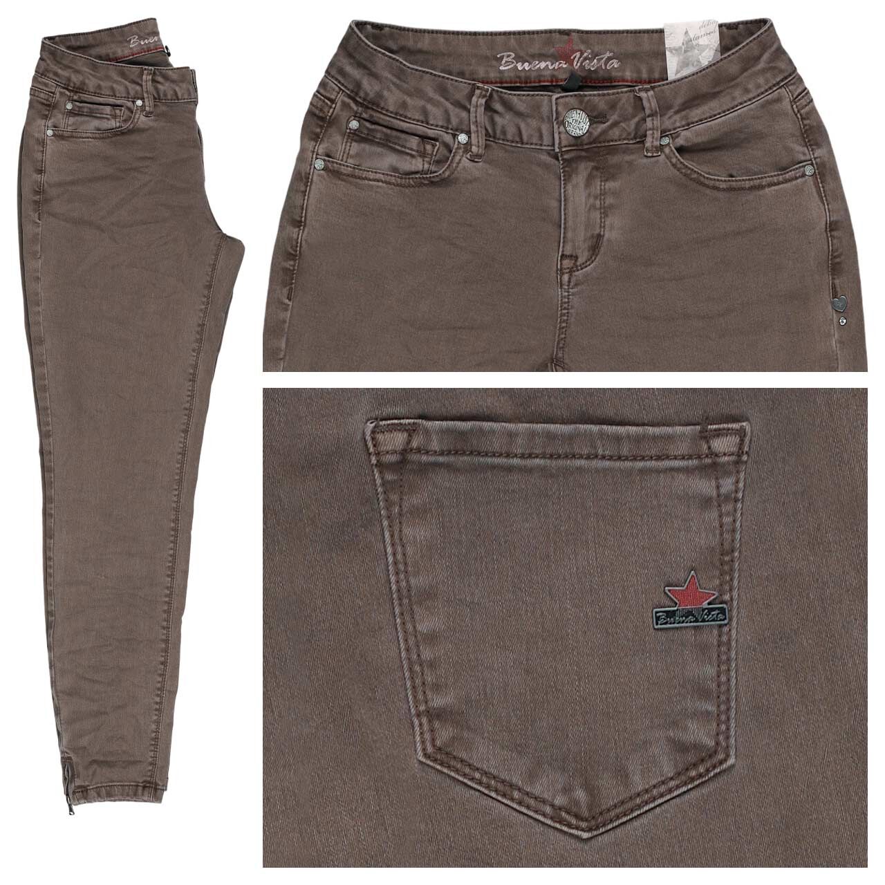 Buena Vista Italy V 7/8 Stretch Twill Baumwollhose mocha mousse