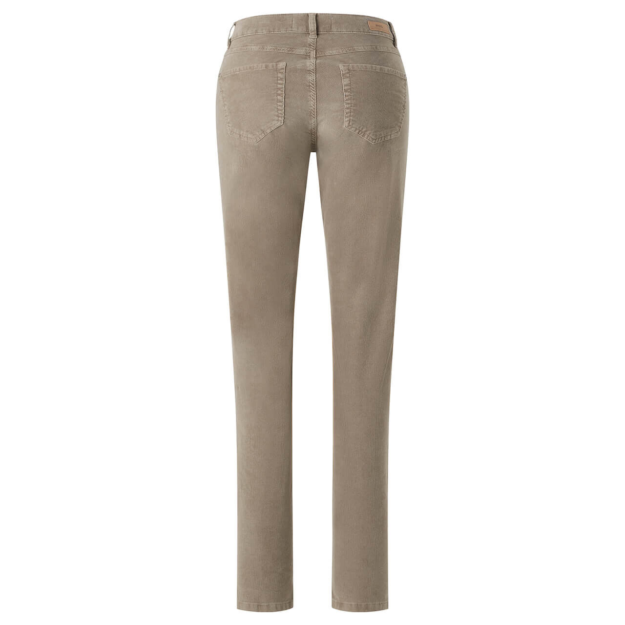 Stretch Damen Cordhose Cici von Angels in Hellbraun, Rückansicht