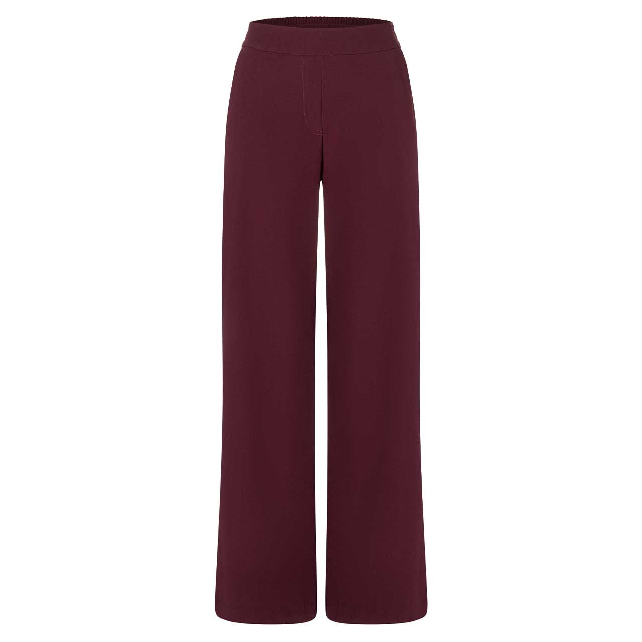 Damenhose Chiara von MAC in Burgunderrot, Vorderansicht