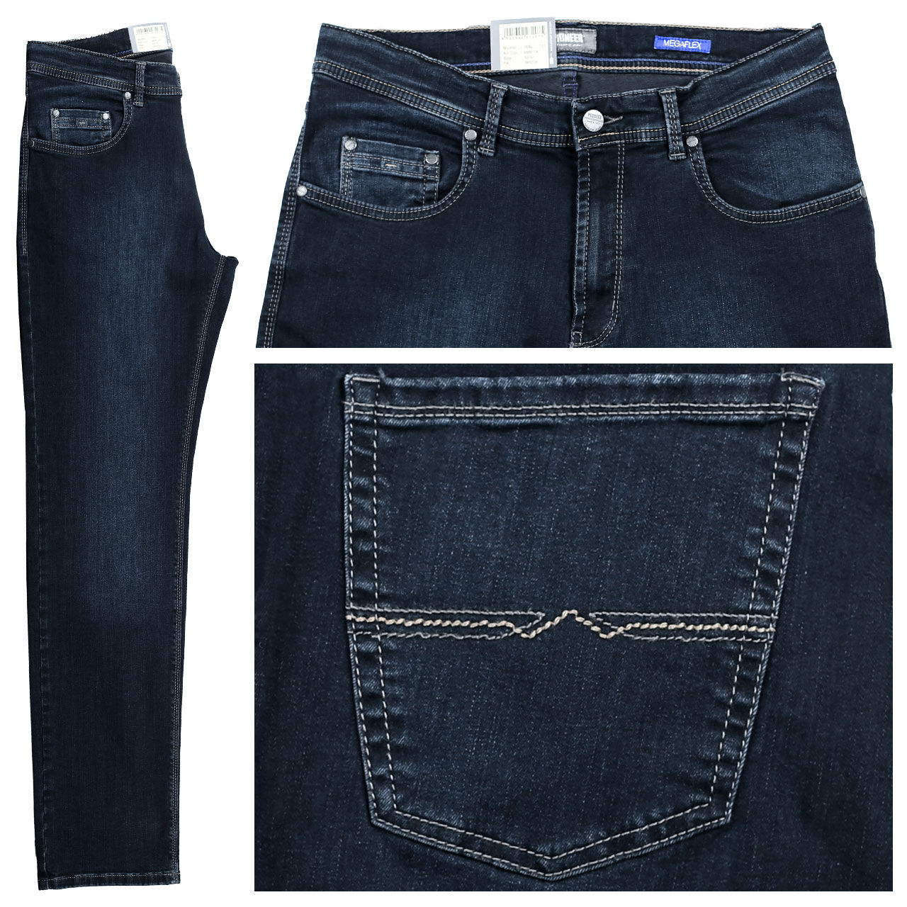 Pioneer Rando Jeans - Herrenjeans - Farbe: authentic blue washed - FarbNr.: 14 / 6802