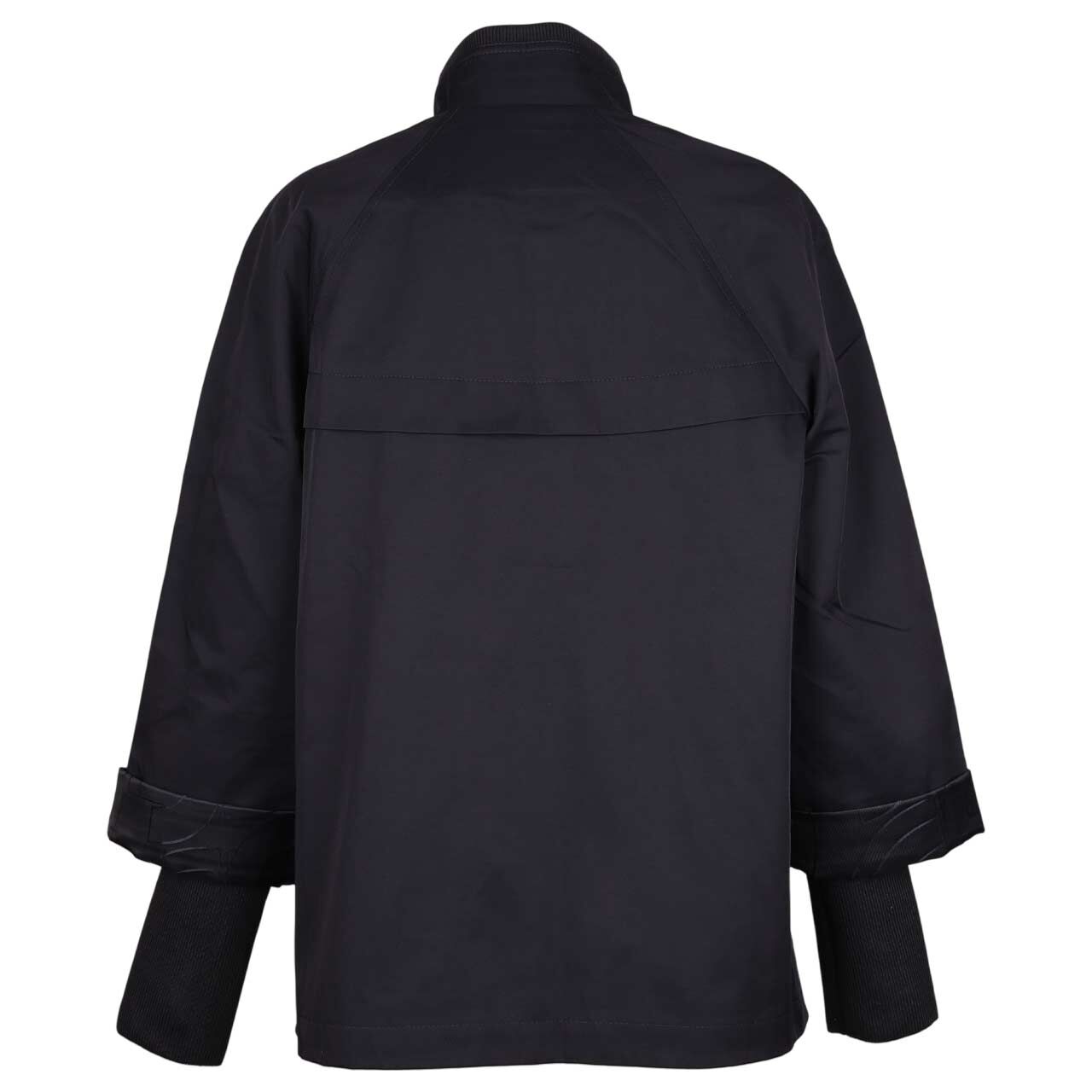 Damen Kurzmantel von Comma in Dunkelblau, Rückansicht